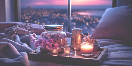 table ready for ritual practicing